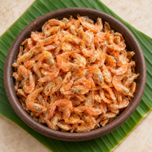 Illustrative sample: dried prawns